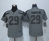 Women Limited Nike Seattle Seahawks #29 Thomas III Gray Stitched Gridiron Gray Jersey,baseball caps,new era cap wholesale,wholesale hats